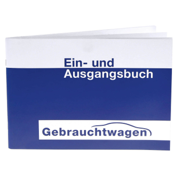 Gebrauchtwagen Ein- und Ausgangsbuch für KFZ-Handel, für 363 Fahrzeuge 