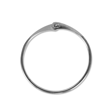Schlüsselring 65 mm Warenring, mit Haken-Schnellverschluss  