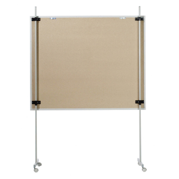 Plantafel Ständer fahrbar mit 4 Rollen: 2 mit Feststeller (Zubehör) 