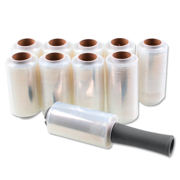 Schutzfolie Rollup: Set mit 10 Rollen, je Rolle 150 Meter, mit 1 Handabroller 