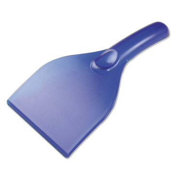 Eiskratzer XXL besonders breiter Eiskratzer, XXL-Druckfläche Blau gefrostet