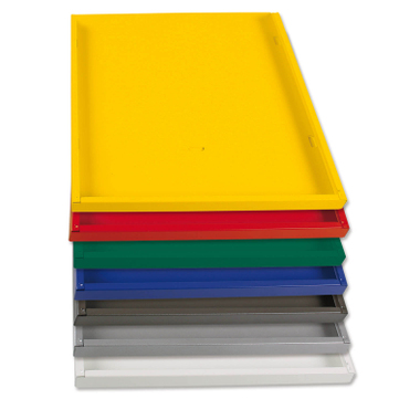 Erweiterungsfach Fächersystem, Griffsichtsystem Multi A4 Hochformat, Metall Umbra