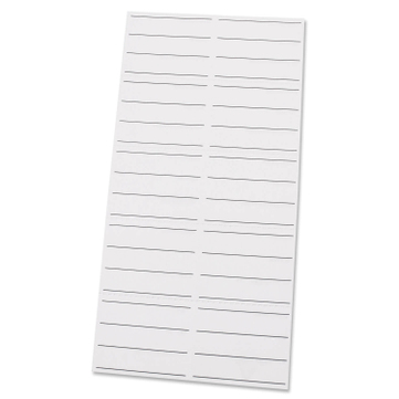 Ersatzetiketten passend zu Display-Key-Schlüsseltaschen, VPE = 100 Etiketten 