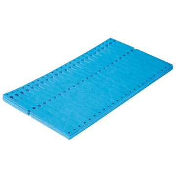 Schlaufenanhänger Schlaufenetiketten Tyvek®,  Länge 160 mm x Breite 12,7 mm Blau