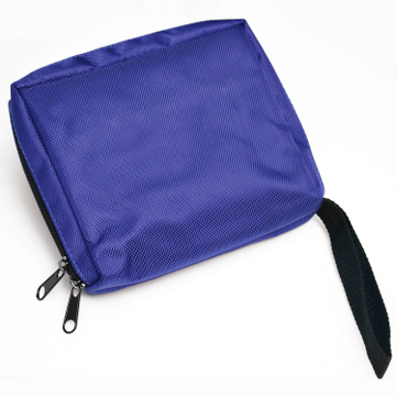 Schlüsseltasche 10 Schlüsselplätze, Karabinerverschlüße, Reißverschluß 