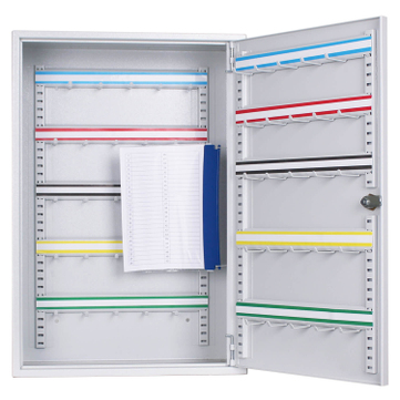 Schlüsselschrank XL für Autoschlüssel: mit 50 langen Haken Korpus extra tief ! 