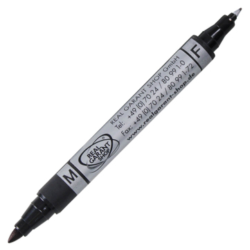 Duo-Marker 2 in 1 lichtbeständig, sehr gute Deckkraft, 1,5mm / 0,6mm 