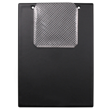 Auftragstasche A4 mit Schlüsseltasche und Magnetverschluss Magnet eingeschweißt Schwarz