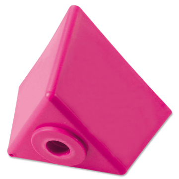 Leitzahlträger magnetisch, wetterfest: Neutral / Blanko  Pink/Blanko