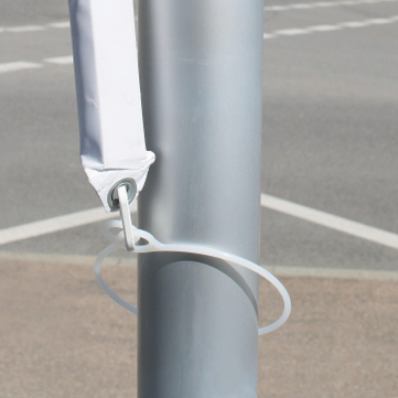 Fahnenmast-Schlaufe Fahnenzubehör für Masten bis Ø 100 mm  