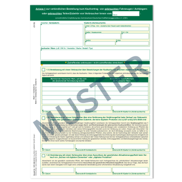 Formular-Set 3 in 1: Kaufvertrag Gebrauchtwagenverkauf an Verbraucher 