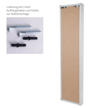 Plantafel Office-S: 10 Reihen für DIN A4 Dokumente oder Auftragstaschen 