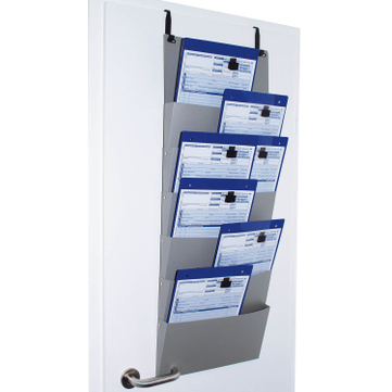 Organizer Wall-2: 6 Fächer: perfekt für A4 Querformate, Wand- oder Türhänger 