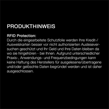Schlüsseltasche BusinessPro mit RFID Schutzfolie*  