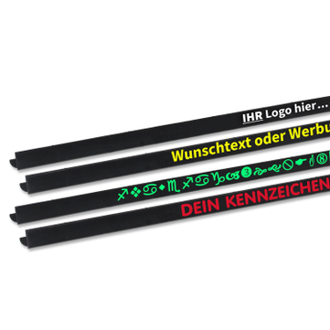 Steckleiste Zubehör zu Kennzeichenhalter: Universal (ohne Grundplatte) 