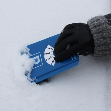 Parkscheibe EURO mit Eiskratzer, Eisbrecher, Gummilippe  
