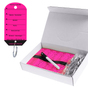 Schlüsselanhänger Car: Sparpackung mit 200 Stück, 1 Stift  Fuchsia