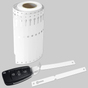 Schlaufenetiketten PVC-Schlaufenanhänger L 160 x B 12,7 mm, 1000 Stk. auf Rolle Weiss: 1000 Stk