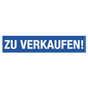 Zu Verkaufen Werbetext-Folie selbstklebend, von außen auf Glas klebend zu verkaufen !