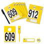 Leitzahlset 4-teilig zur Fahrzeugorganisation: Nr.609 bis 912 Set mit 304 Stück 