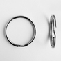 Schlüsselringe Basic Ø 30 mm: 2-fach gebogen, hohe Spannkraft ( VPE 100 Stück ) 