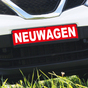 Miniletter Standard: Kennzeicheneinleger 1,5 mm stark, Motiv: Neuwagen 
