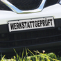 Miniletter Standard: Kennzeicheneinleger 1,5 mm stark, Motiv: Werkstattgeprüft 