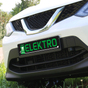 Kennzeicheneinleger Miniletter, Motiv: Elektro 1,5 mm stark 
