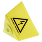 Leitzahlträger mit Magnethaftung, Symbol: Hochvolt  