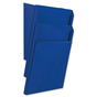 Fächersystem Multi-S 2 Fächer für DIN A4, Griffsicht-System Hochformat, Metall Blau