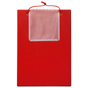 Auftragstasche A4 Eco-Magnet: mit Magnetverschluss und Schlüsseltasche Rot/m. Magnet