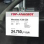 Preisblatthalter A4 Car-Flex A4 Querformat: Halter mit 1x Haken + 1x Saugnapf 