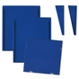 Fächersystem Multi-S 2 Fächer für DIN A4, Griffsicht-System Hochformat, Metall Blau