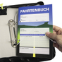 Multi-Organizer A5 KFZ-Mappe, Ringbuchmechanik, Schlüssel- Clip, Reißverschluß 