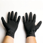 Nitril-Handschuhe L: Manutril Flex Grip: Größe L (8-9), extra reißfest, Top Grip 